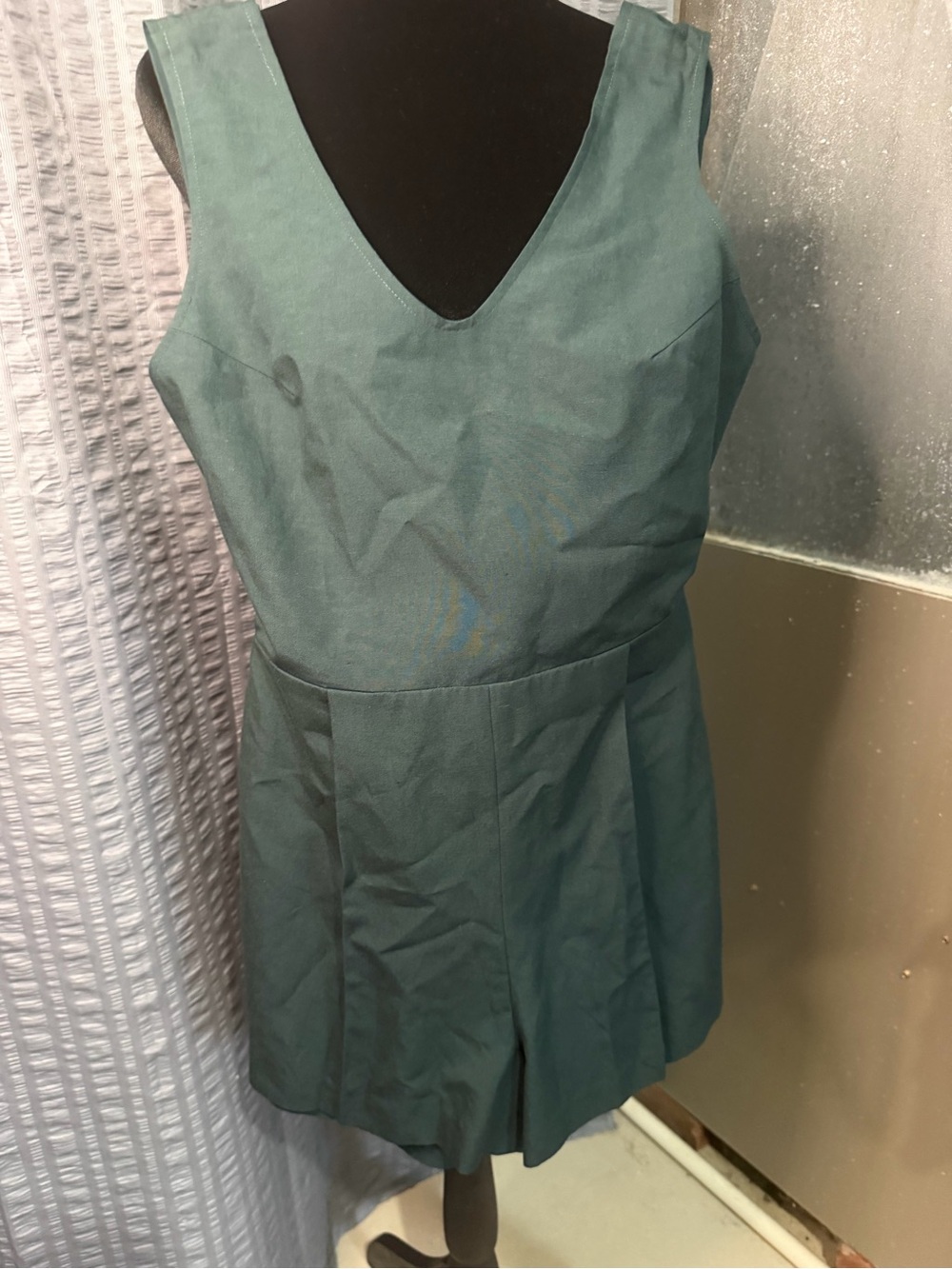 Club Monaco Teal Sleeveless Romper